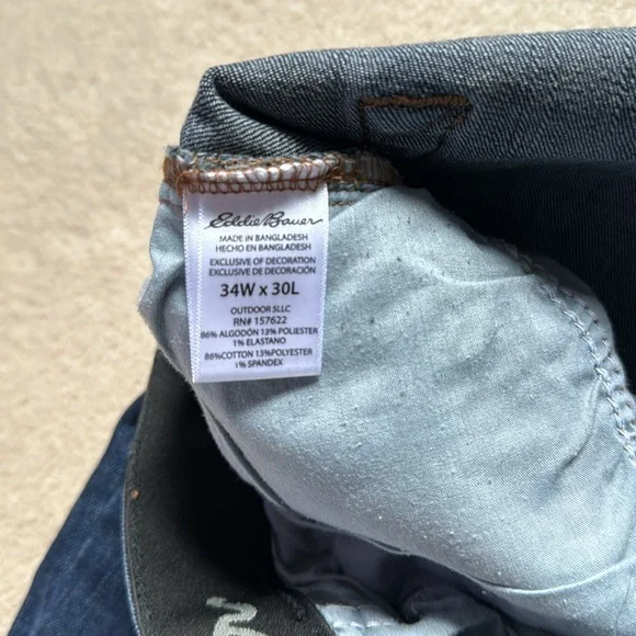 Eddie Bauer Jeans 34x30 - Picture 4 of 4